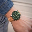 【Timberland】天柏嵐 Parkman系列 城市野營多功能日期窗腕錶-綠(TDWGF0029001)
