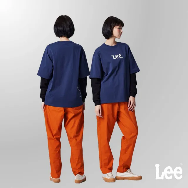 【Lee】男女同款 休閒褲 / 腰帶可調 寬褲 共4色 男女共版/ UNGENDER 系列(LB320005)