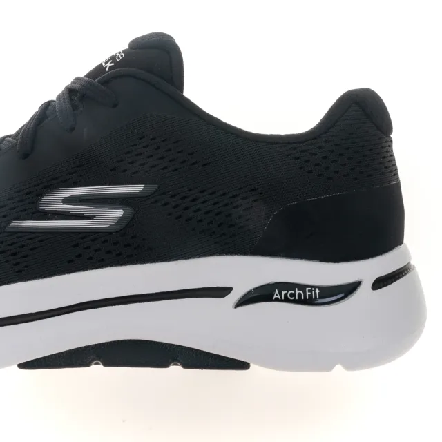 【SKECHERS】男鞋 健走系列 GO WALK ARCH FIT(216262BKW)