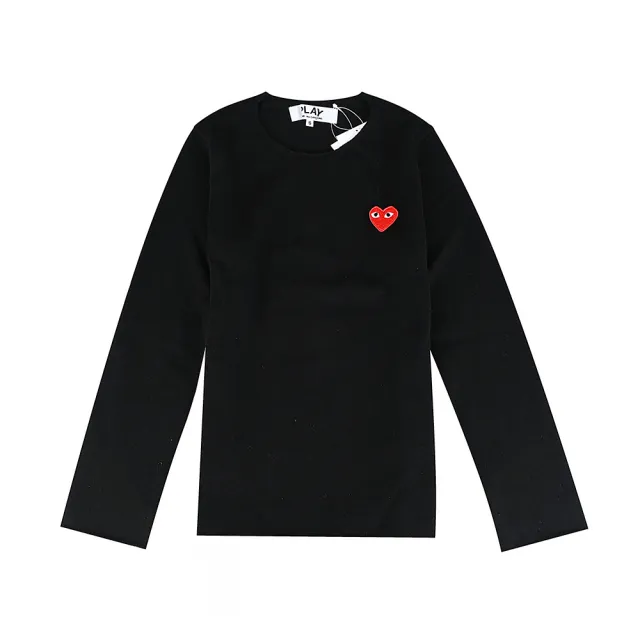 Comme Des Garcons CDG】Comme Des Garcons Play愛心刺繡LOGO長袖毛衣