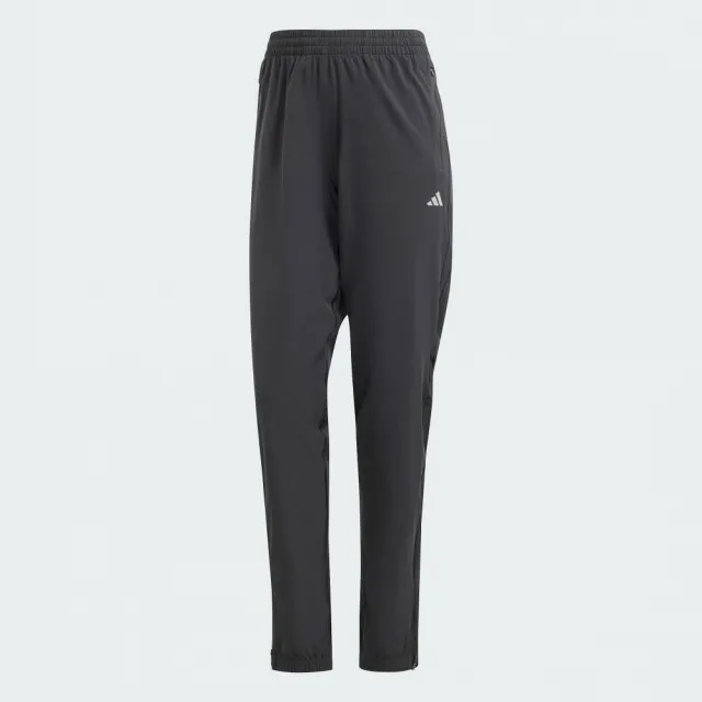 【adidas 愛迪達】長褲 女款 運動褲 RUN IT TKO PANT 黑 IQ0918(L5138)