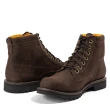 【Timberland】男款深咖啡色Redwood Falls全粒面皮革防水靴(A44P9V13)