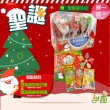 【甜園】聖誕組合 聖誕造型棒棒糖x1盒 送風車棒棒糖x1盒 贈聖誕袋x2(聖誕節糖果、教會、平安夜)