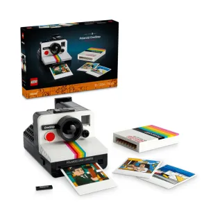 【LEGO 樂高】Ideas 21345 Polaroid OneStep SX-70 相機(拍立得 相機模型 禮物)