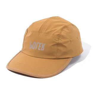 【POLER STUFF】日本限定 3.0L STORM PROOF SHELL CAP 戶外時尚防水五分割帽(卡其色 / 反光LOGO)