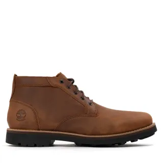 【Timberland】男款銹褐色全粒面皮革Crestfield防水查卡靴(A5UZDF13)