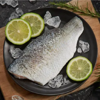 【大成】台灣國產金目鱸魚150-200g／包︱6包含運組︱大成食品(野生捕撈 無藥殘 海鮮水產 乾煎 無刺)