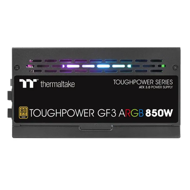 【Thermaltake 曜越】鋼影 Toughpower GF3 ARGB 850W 金牌 全模全日雙八(PS-TPD-0850F4FAGT-1)