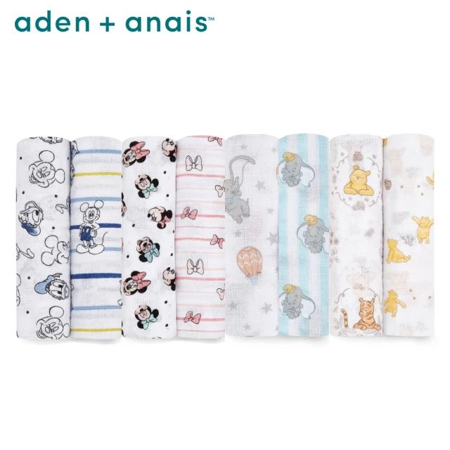 【aden+anais】迪士尼經典多功能包巾2入(４款)