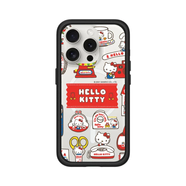 RHINOSHIELD 犀牛盾 iPhone 13 mini/Pro/Max Mod NX MagSafe兼容 手機殼/Sticker-生活小物(Hello Kitty)