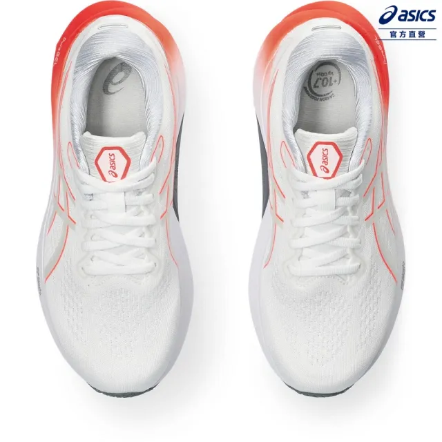 【asics 亞瑟士】GEL-KAYANO 30 女款 百年紀念系列 支撐 慢跑鞋(1012B357-101)