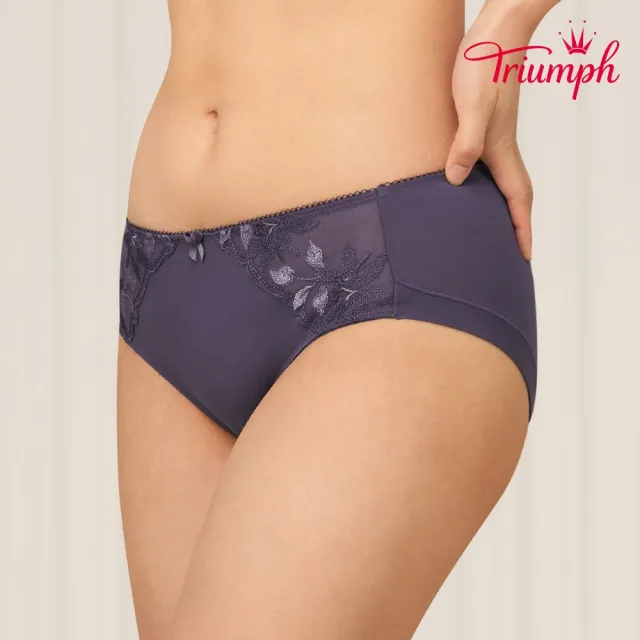 【Triumph 黛安芬】傾慕系列  中腰平口內褲 M-EEL(浪漫紫)