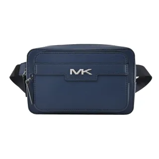 【Michael Kors】COOPER男款防刮腰包/胸包(深藍)