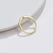 【925 STARS】純銀925戒指 單鑽戒指/純銀925極簡經典單鑽鑲嵌造型戒指(3色任選)