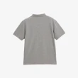 【Arnold Palmer 雨傘】男裝-左胸線條品牌LOGO刺繡POLO衫(灰色)