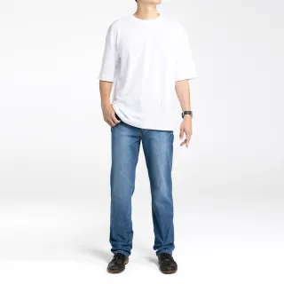 【Last Taiwan Jeans】台灣製 大彈力中直筒牛仔褲(四季面料)
