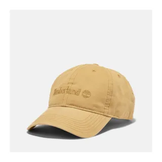 【Timberland】中性小麥色棉質帆布棒球帽(A1F54EH3)