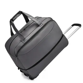 【悅生活】GoTrip微旅行--23吋拓高款大容量拉桿行李袋 4色可選(拉桿包 行李箱 防潑水 登機箱)