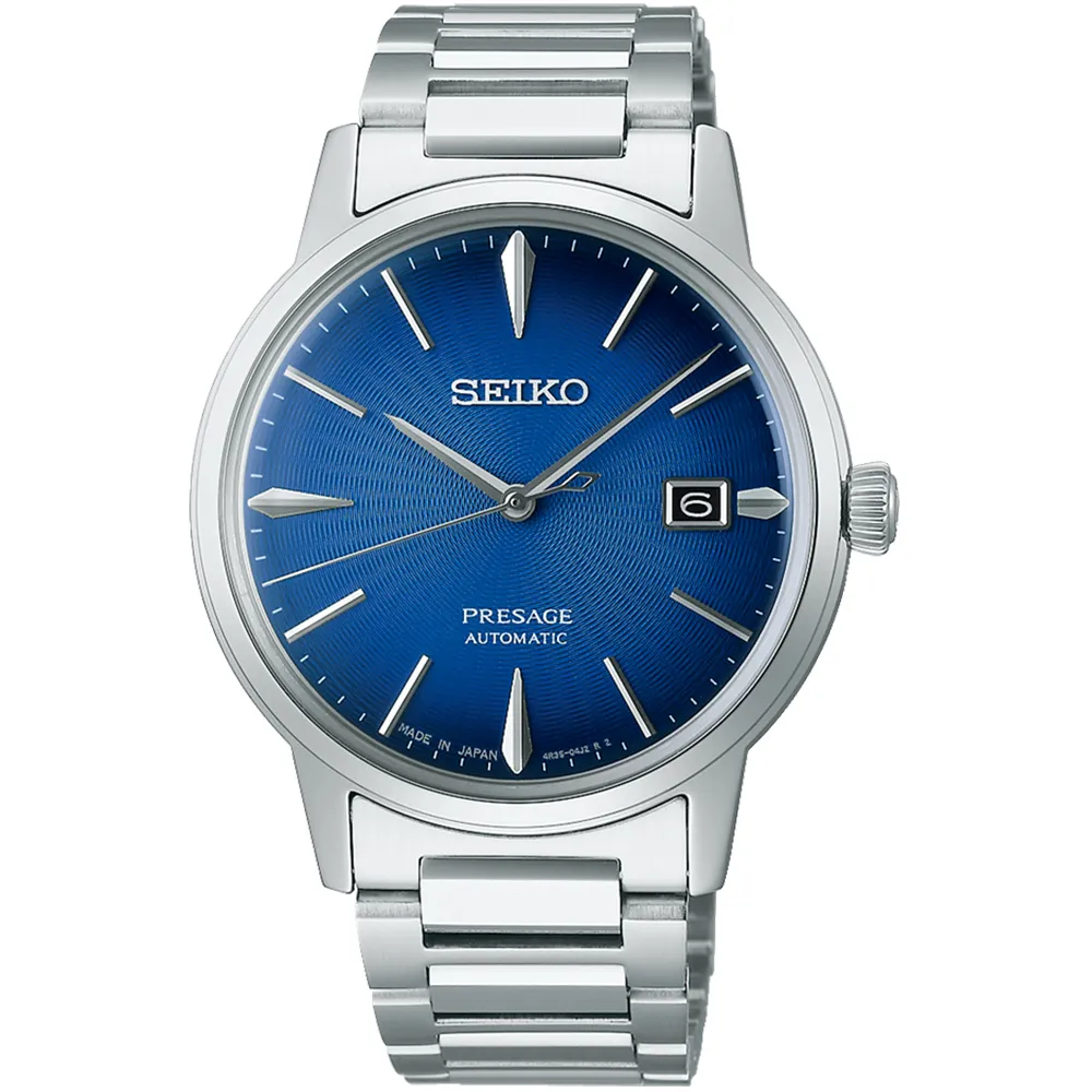 【SEIKO 精工】Presage 調酒師系列 東京酒吧機械錶-39.5mm 母親節 禮物(4R35-05E0B/SRPJ13J1)