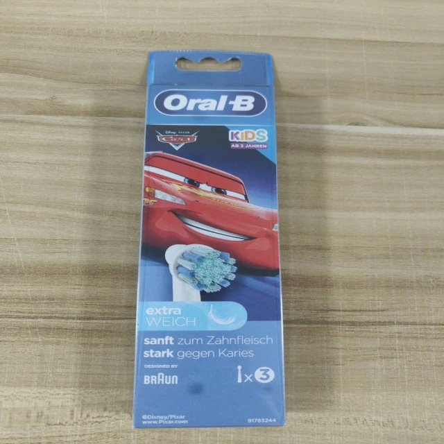 Oral-B 歐樂B 電動牙刷兒童刷頭迪士尼汽車總動員EB1