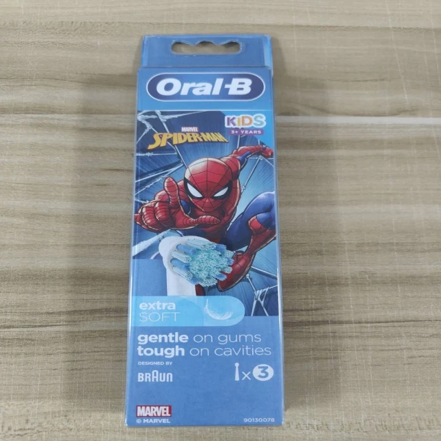 Oral-B 歐樂B 電動牙刷兒童刷頭蜘蛛人EB10S-3