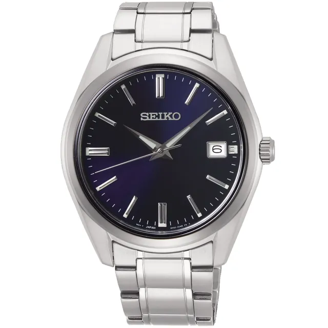 【SEIKO 精工】CS系列簡約大三針時尚男錶-38mm/藍 禮物(6N52-00A0B/SUR309P1)