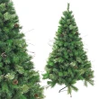 【摩達客】6呎/6尺 180cm 頂級雙松針枯枝擬真混合葉聖誕樹 裸樹(不含飾品/不含燈/本島免運費)