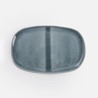 【HOLA】NOSSE Svelte 陶瓷盤 25cm 深藍