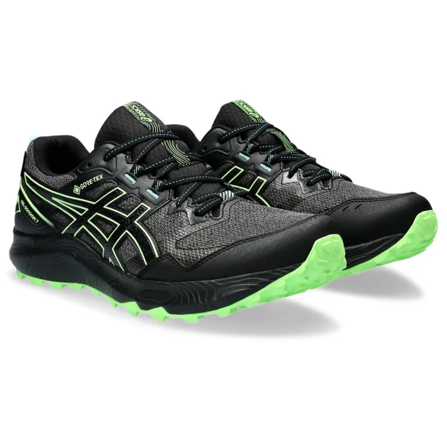 asics 亞瑟士asics 亞瑟士 GEL-SONOMA 7 GTX 男款 黑綠 防水系列 越野 慢跑鞋(1011B593-004)