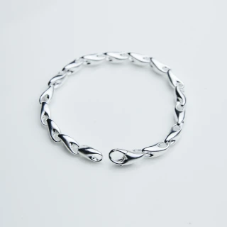 【Georg Jensen 喬治傑生】REFLECT 652A 純銀鏈節手鍊