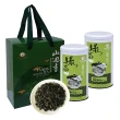 【百香】台灣自然農法綠茶 茶葉 80公克x2罐組 禮盒 年節送禮(百香茶葉 100%台灣茶  綠茶 茶葉禮盒 送禮)