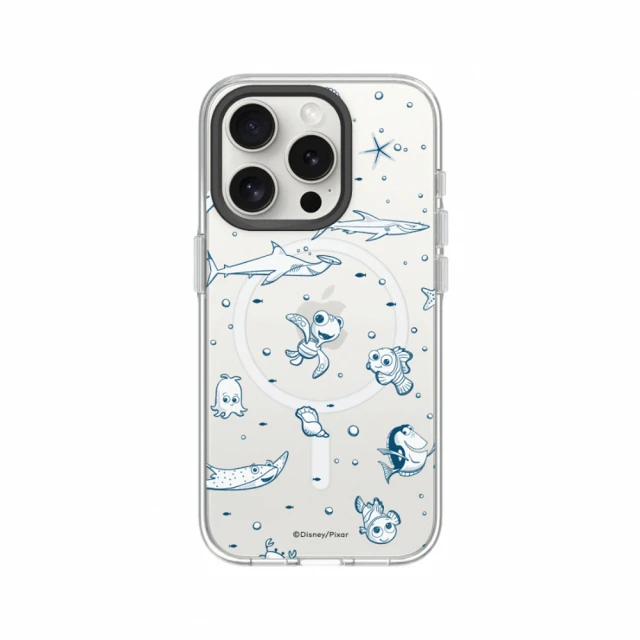 RHINOSHIELD 犀牛盾 iPhone 13系列 Clear MagSafe兼容 磁吸透明手機殼/海底總動員-海底世界(迪士尼)