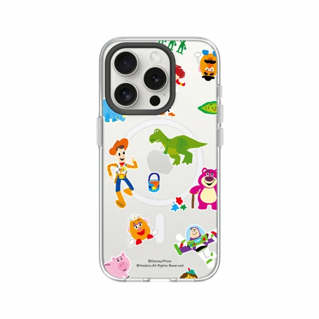 【RHINOSHIELD 犀牛盾】iPhone 12系列 Clear MagSafe兼容 磁吸透明手機殼/玩具總動員-Sticker(迪士尼)