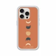 【RHINOSHIELD 犀牛盾】iPhone 13 mini/Pro/Max Mod NX MagSafe兼容 手機殼/貓咪月象-橘(I Love Doodle)