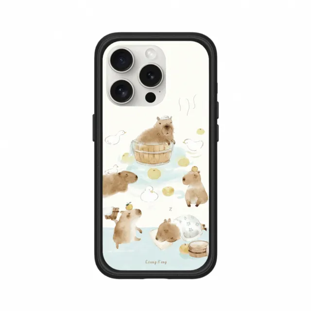 【RHINOSHIELD 犀牛盾】iPhone 12 mini/Pro/Max Mod NX MagSafe兼容 手機殼/水豚君(涼丰系列)