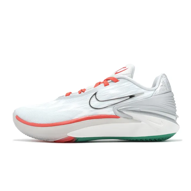 NIKE 耐吉】籃球鞋Air Zoom GT Cut 2 EP 男鞋白綠聖誕配色緩衝回彈運動