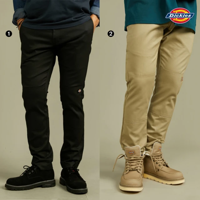 【Dickies】男款811窄版抗皺舒適多口袋工裝長褲(多款任選/工裝褲)