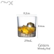 【NUDE】Caldera Tumbler Whisky Dof 水晶威士忌杯6入組 270mL(威杯/酒杯/水晶杯)