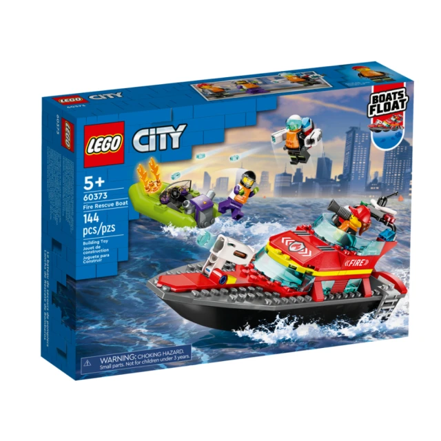 LEGO 樂高LEGO 樂高 #60373 城市 消防救援船