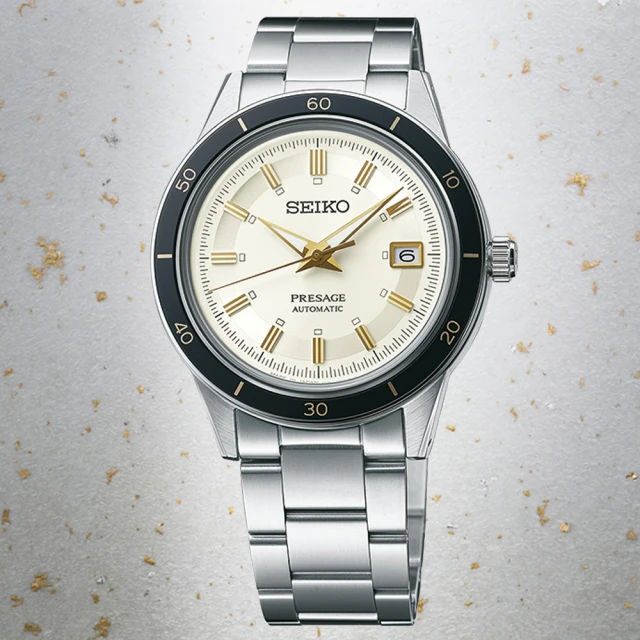 【SEIKO 精工】PRESAGE系列 Style60’s 復古時尚 機械腕錶 禮物推薦 畢業禮物(SRPG03J1/4R35-05A0S)