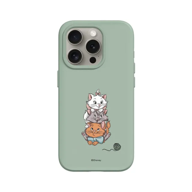 【RHINOSHIELD 犀牛盾】iPhone 13 mini/Pro/Max SolidSuit MagSafe兼容 磁吸手機殼/貓兒歷險記(迪士尼經典)