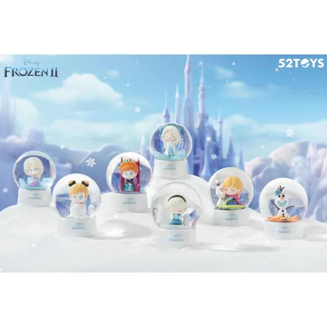 【台隆手創館】52TOYS迪士尼冰雪奇緣系列水晶球盒玩(聖誕禮物/交換禮物/水晶球)