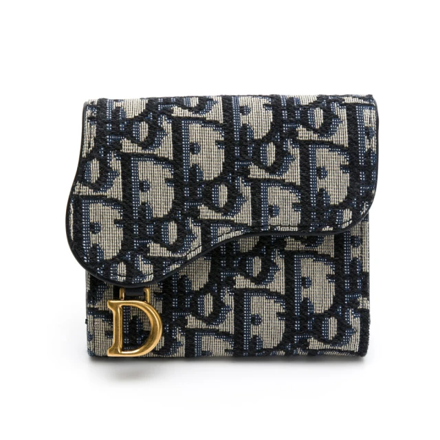 Dior 迪奧 經典品牌自母刺繡帆布肩背帶(青檸色S8553