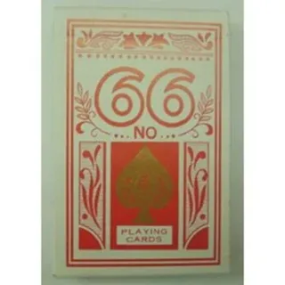 超級金桃 撲克牌 大 24打 / 箱 No.66