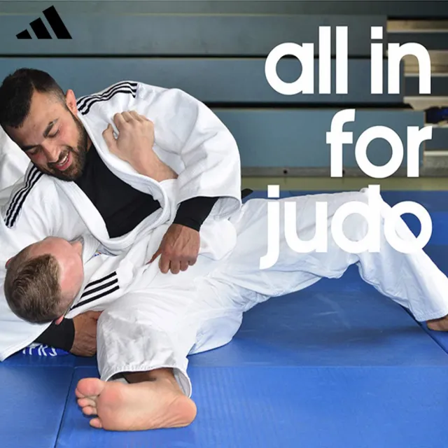 【adidas 愛迪達】IJF認證紅框柔道服(JUDO 武道 黑帶 投技 寢技 格鬥 武術 防身術)