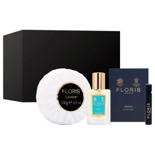 【FLORIS】御藏系列3件禮盒組 - Sirena 海洋之子 香水14ml+針管香水2ml+沐浴皂100g(專櫃公司貨)