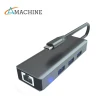 【Amachine】AMT-H02 TYPE C 轉RJ45+USB3.0 4合1 HUB(USB3.0/GigaLAN)