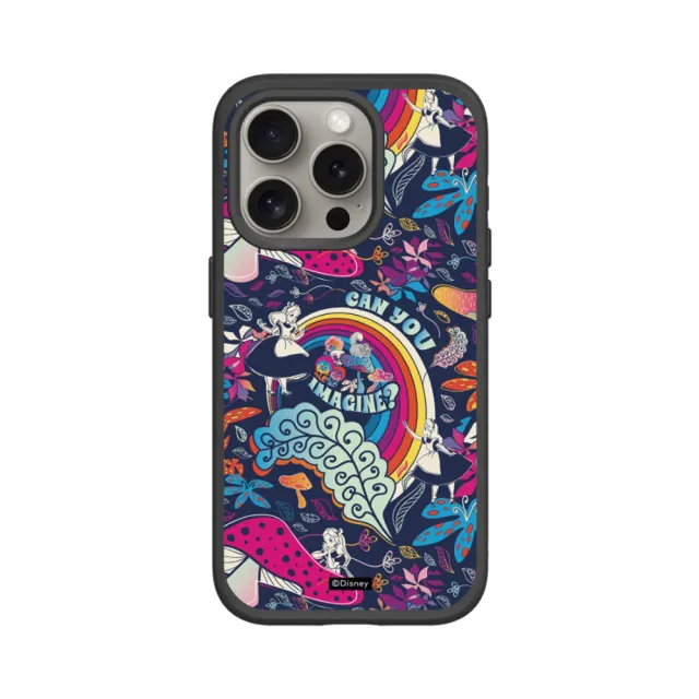 【RHINOSHIELD 犀牛盾】iPhone 11/Pro/Pro Max SolidSuit背蓋手機殼/愛麗絲夢遊仙境(迪士尼經典)