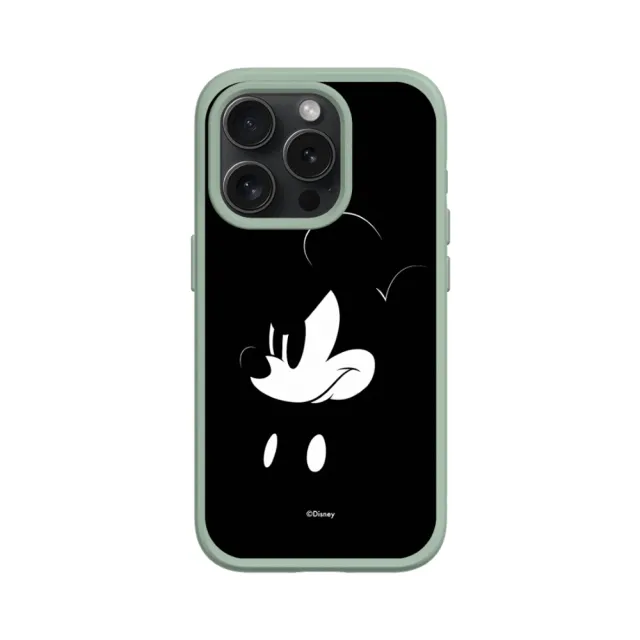 【RHINOSHIELD 犀牛盾】iPhone 11/Pro/Pro Max SolidSuit背蓋手機殼/米奇系列-米奇黑設計(迪士尼)