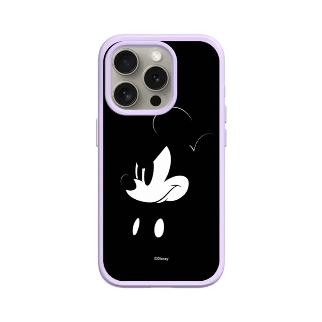 【RHINOSHIELD 犀牛盾】iPhone 11/Pro/Pro Max SolidSuit背蓋手機殼/米奇系列-米奇黑設計(迪士尼)